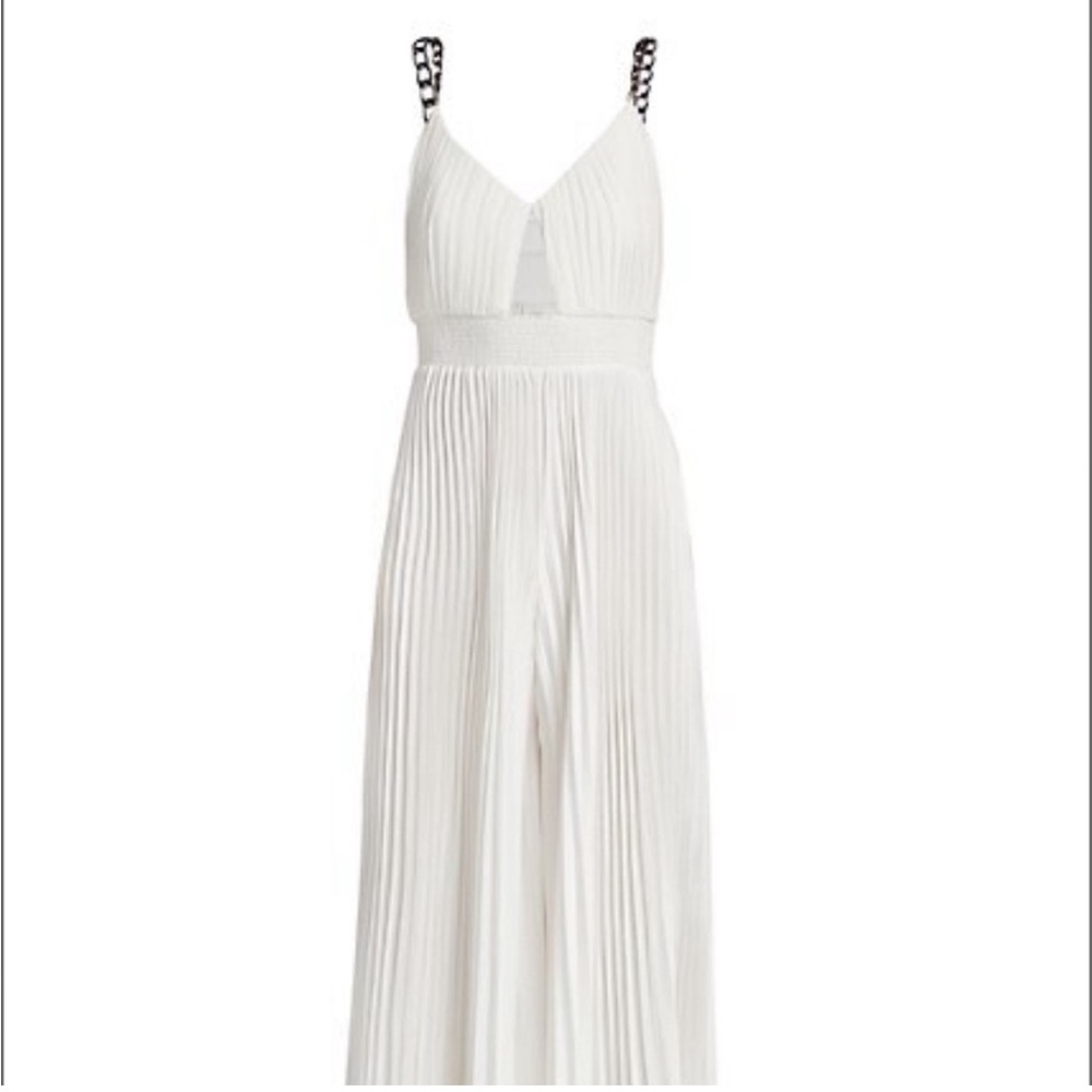 Alice & Olivia Gloria Chain Strap Jumpsuit - Picture 6 of 17